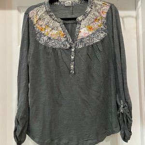 Anthropologie Akemi + Kin Caroline Top Large